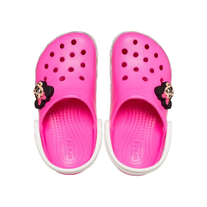 Sandália Fun Lab Minnie Band Clog Infanto Juvenil